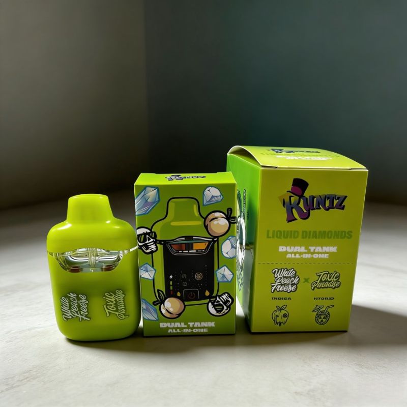 New Runtz 2g Dual Flavor Disposable Empty Vape